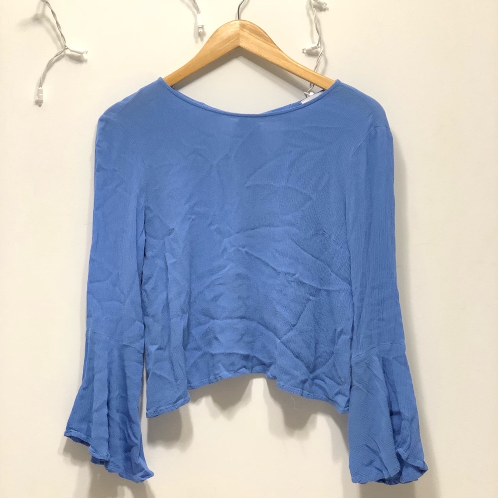 Lush Bell Sleeve Blouse